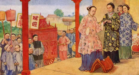 Una boda china, 1941